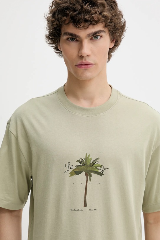 Pamučna majica HUGO zelena 50538972