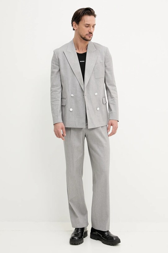HUGO t-shirt 50542089 czarny SS25