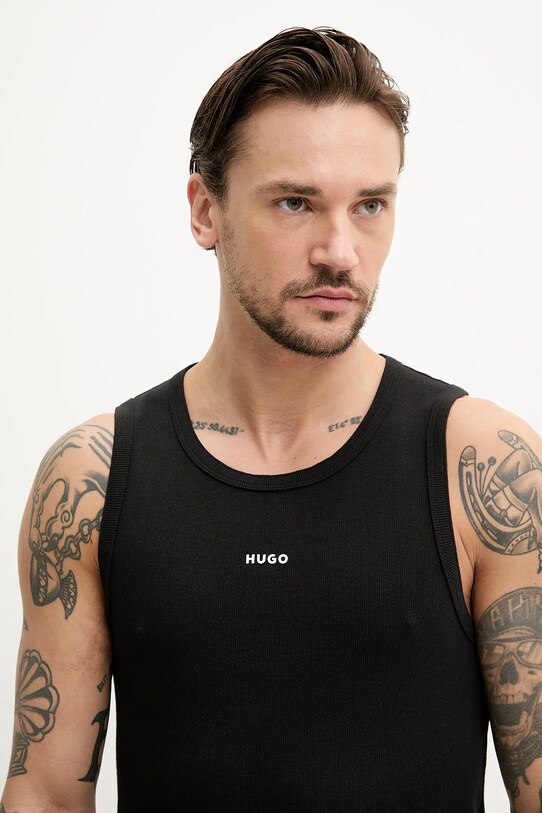 HUGO t-shirt czarny 50542089
