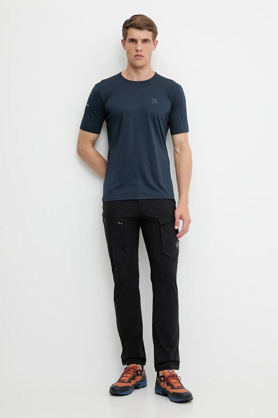 Haglöfs t-shirt sportowy L.I.M Ridge 607685 granatowy SS25