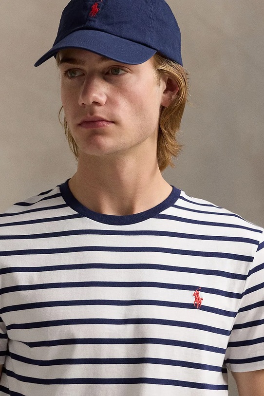 Polo Ralph Lauren t-shirt bawełniany biały 710938134