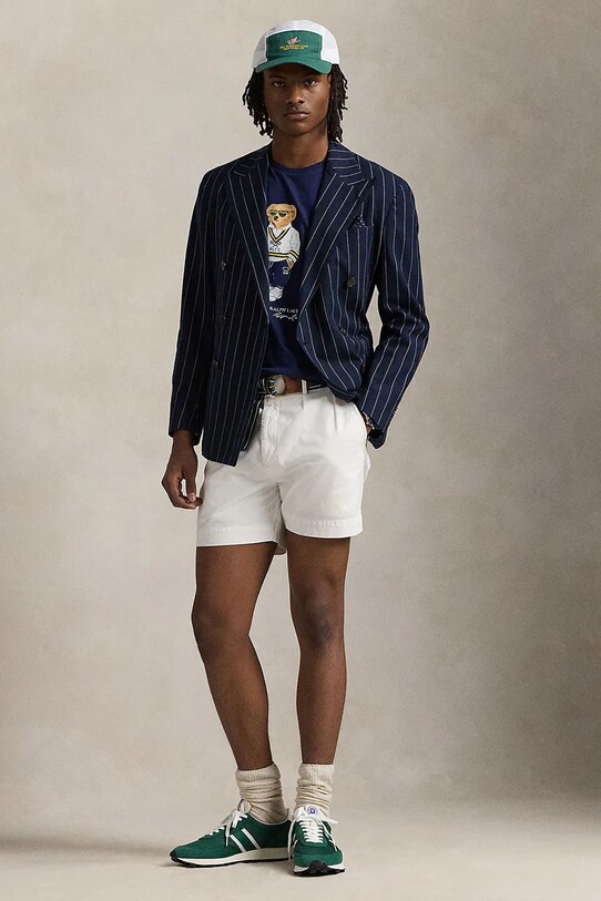 Дрехи Памучна тениска Polo Ralph Lauren 710973137 тъмносин