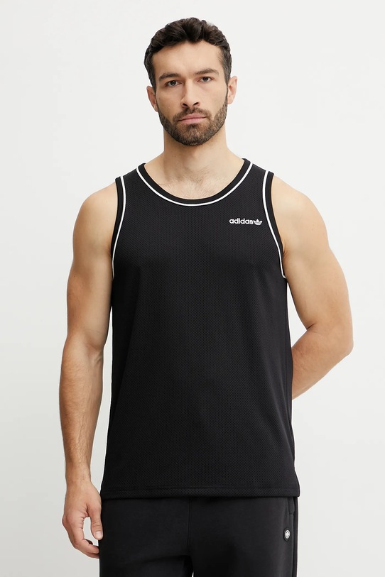 Majica kratkih rukava adidas Originals okrugli crna JD0811