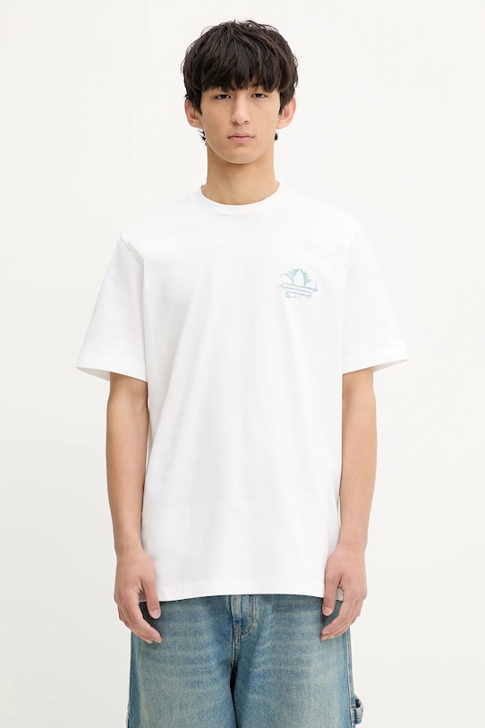 adidas Originals t-shirt bawełniany Graphic Tee nadruk biały KC4956