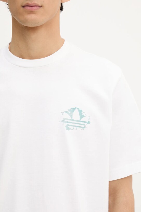 adidas Originals t-shirt bawełniany Graphic Tee biały KC4956