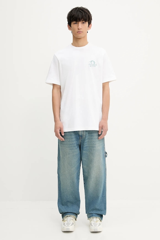 adidas Originals t-shirt in cotone Graphic Tee KC4956 bianco