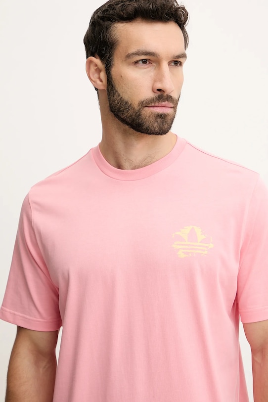 adidas Originals t-shirt bawełniany Graphic Tee różowy KC4957