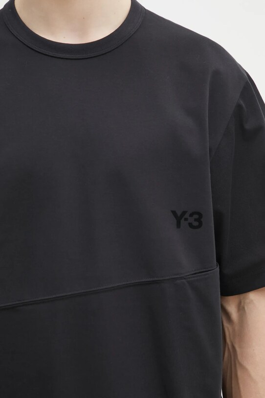 Tričko Y-3 Vented Short Sleeve Tee čierna JC6396