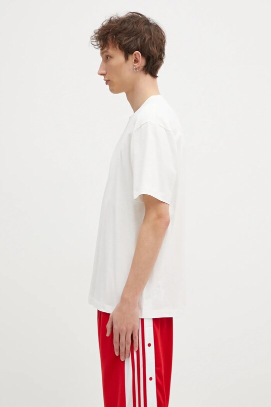 Βαμβακερό μπλουζάκι Y-3 Regular SS Tee JD9829 λευκό SS25