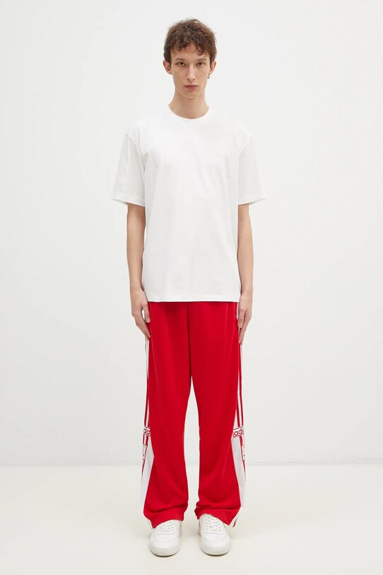 Βαμβακερό μπλουζάκι Y-3 Regular SS Tee JD9829 λευκό