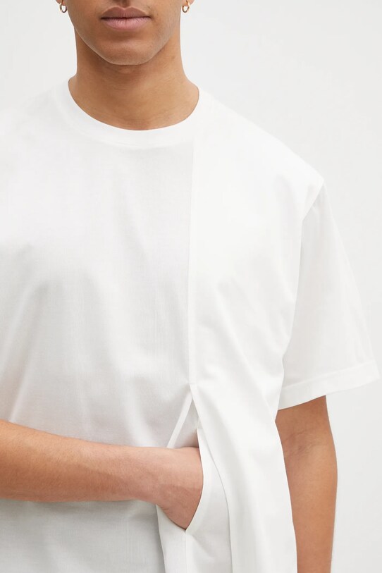 Y-3 tricou Premium SS Tee alb JM7812