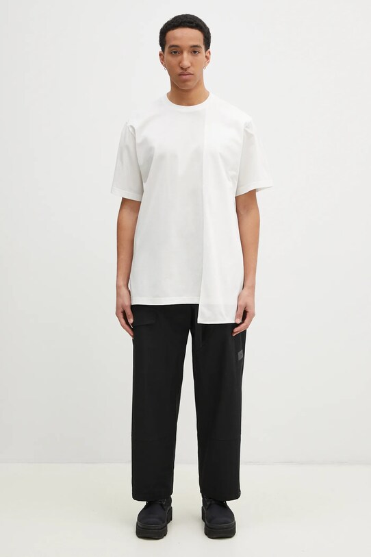 Y-3 tricou Premium SS Tee JM7812 alb