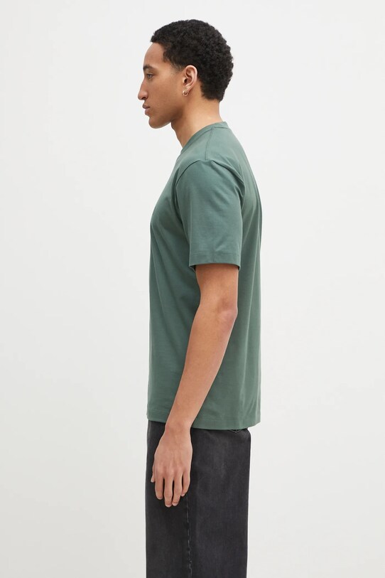 Pamučna majica Y-3 Regular SS Tee JM7870 zelena SS25
