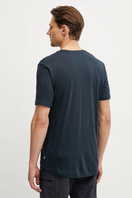 Ruházat Fjallraven sportos póló Hoja F12600252 sötétkék