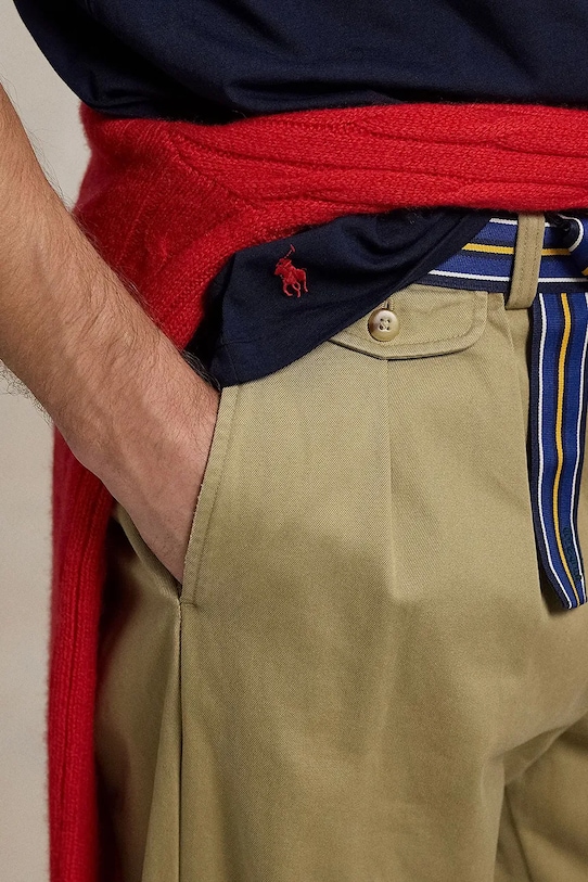 Бавовняна футболка Polo Ralph Lauren Tee темно-синій 710964477