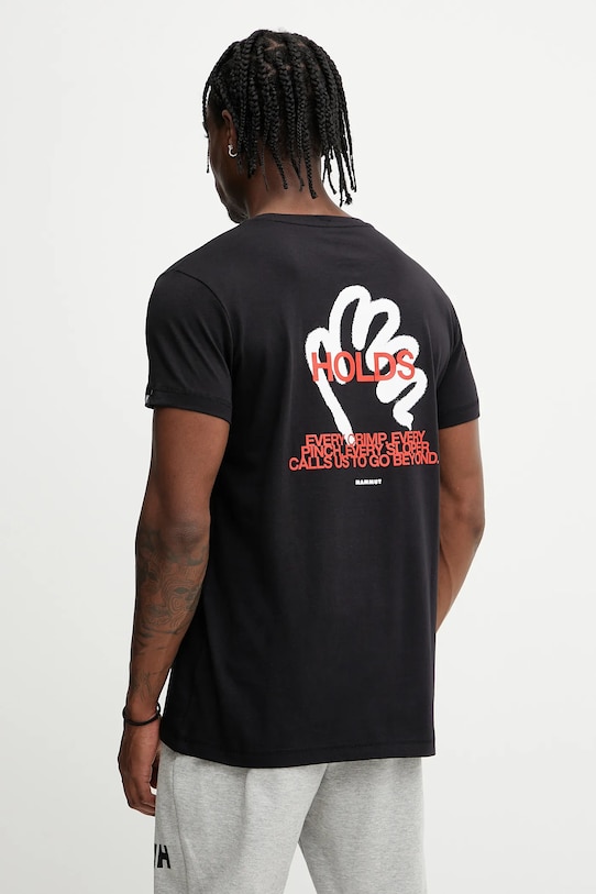 Mammut tricou sport Massone print negru 1017.05221