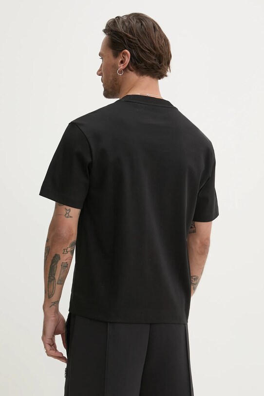 Odzież HUGO t-shirt bawełniany 50536347 czarny