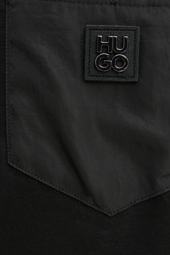 HUGO t-shirt bawełniany 50536347 czarny