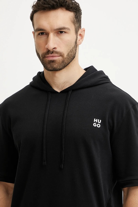 Футболка HUGO 50540164 чорний SS25