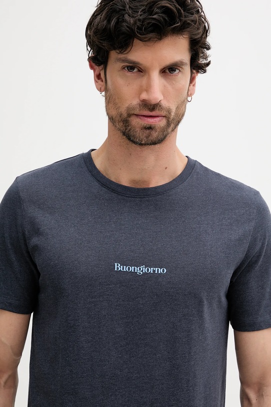 Lindbergh t-shirt granatowy 30.400245.DEEP.NAVY.MEL