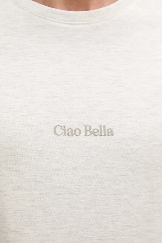 Lindbergh tricou 30.400245.IVORY.MEL gri