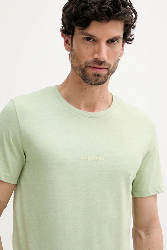 Îmbrăcăminte Lindbergh tricou 30.400245.LT.GREEN.MEL verde