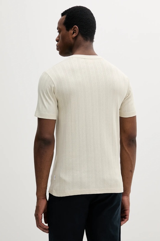 Oblečenie Bavlnené tričko Lindbergh 30.400315.LT.STONE béžová