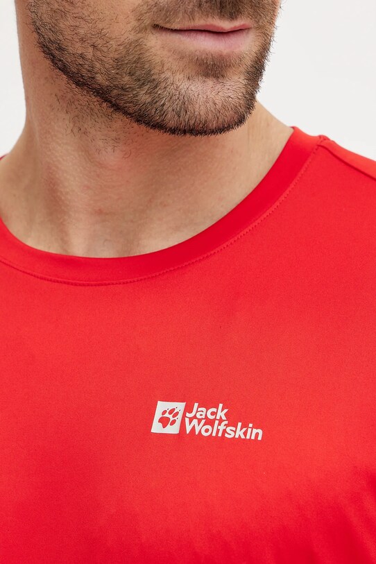 Športové tričko Jack Wolfskin Tech A63293 červená