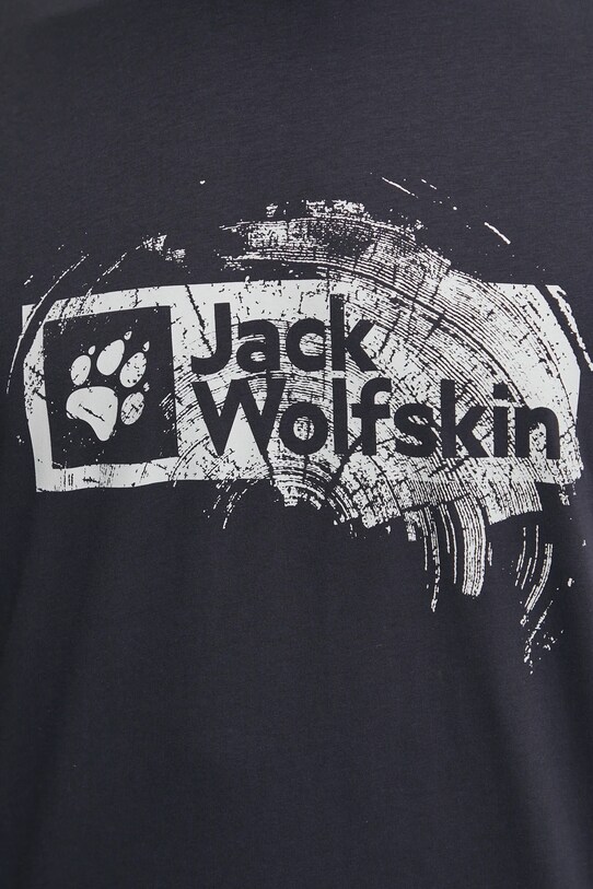 Jack Wolfskin tricou Brand A64116 bleumarin