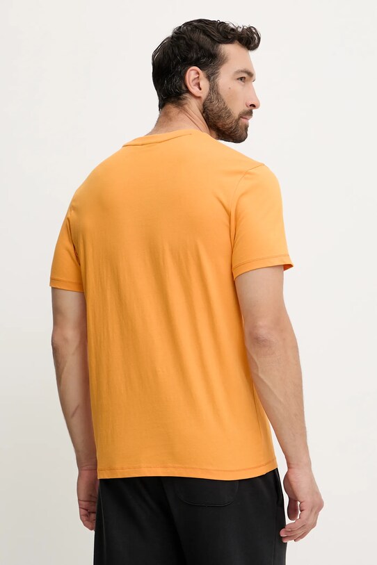 Одяг Бавовняна футболка Napapijri S-Valdor NP0A4IE6A701 помаранчевий