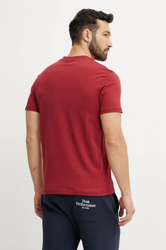 Odzież Napapijri t-shirt bawełniany S-Amundsen NP0A4IN8R1E1 czerwony