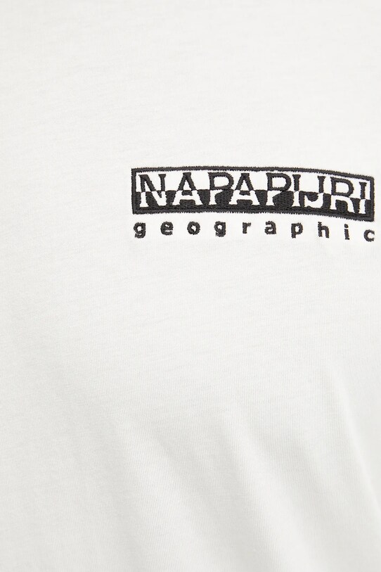 Napapijri tricou din bumbac S-Vignoni NP0A4ILX2061 alb