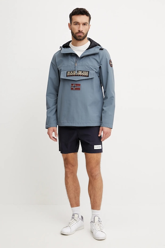 Бавовняна футболка Napapijri S-Sovana NP0A4IE42061 білий SS25