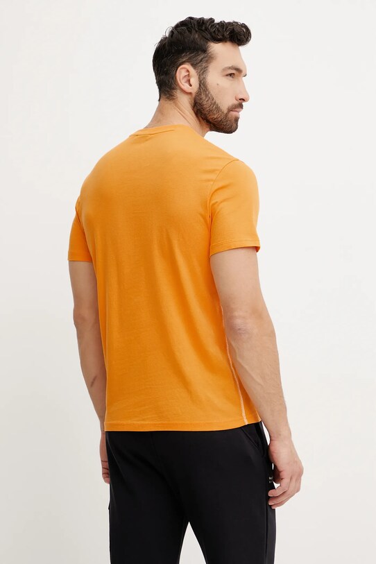 Îmbrăcăminte Napapijri tricou din bumbac S-Aylmer NP0A4HTOA701 portocaliu