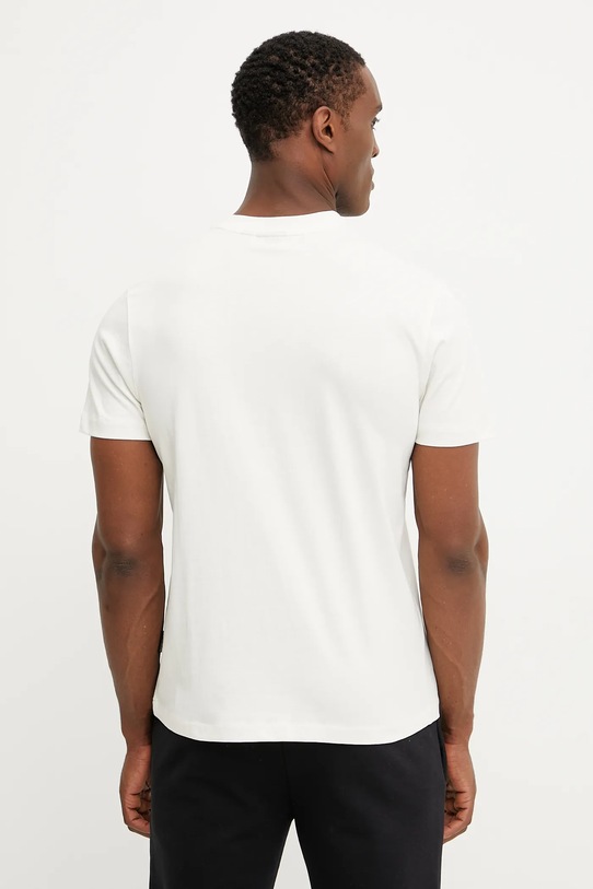 Pamučna majica Napapijri S-Box NP0A4I3LN1A1 bijela SS25