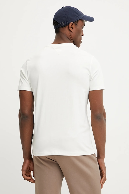 Odzież Napapijri t-shirt bawełniany S-Lari NP0A4IE52061 biały
