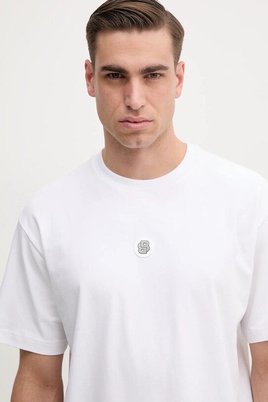 Ruházat BOSS Green t-shirt 50535409 fehér