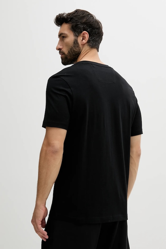 Pamučna majica BOSS Green 50537825 crna SS25