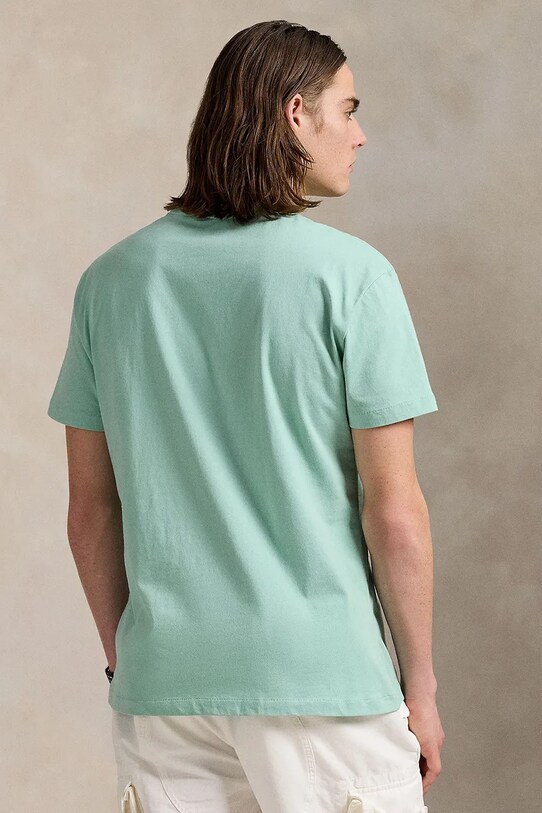 Памучна тениска Polo Ralph Lauren 710880627 син SS25