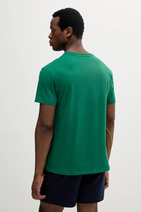 Oblečení Bavlněné tričko Polo Ralph Lauren 710880627 zelená
