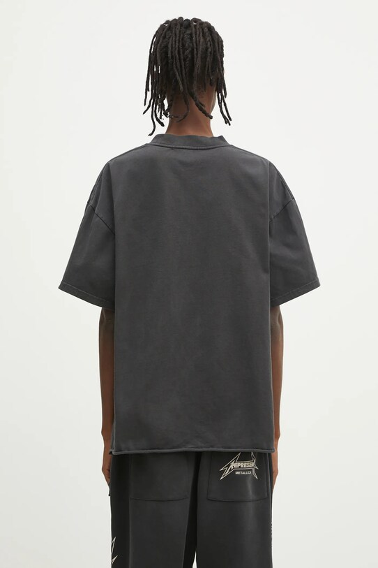 Odzież KSUBI t-shirt bawełniany Electric Ekcess MPS25TE009 szary