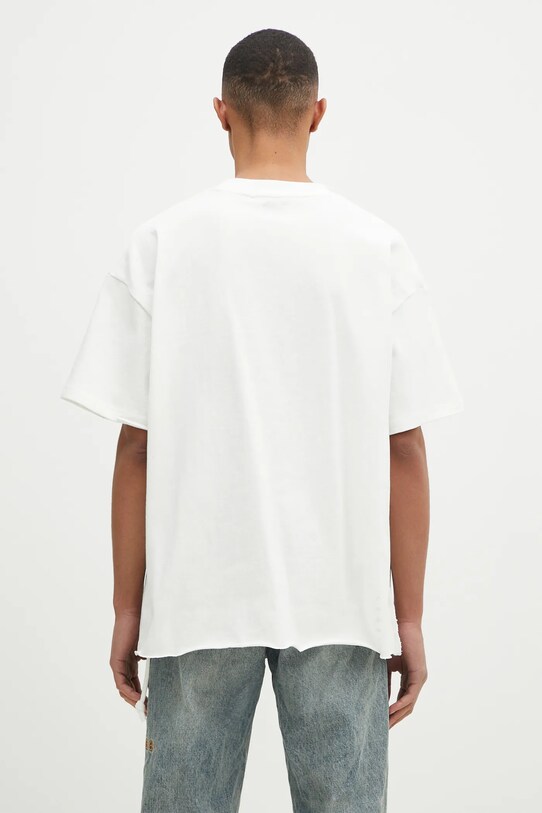 Одежда Хлопковая футболка KSUBI Sott Ekcess MPS25TE041 белый