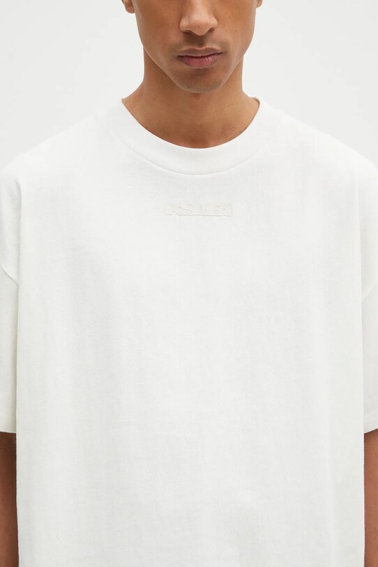 Хлопковая футболка KSUBI Sott Ekcess белый MPS25TE041