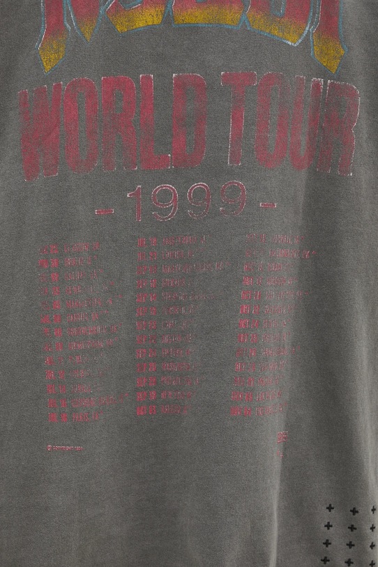 KSUBI tricou din bumbac Global Ekcess MPS25TE016 gri