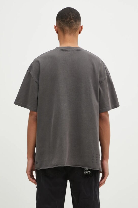 Clothing KSUBI cotton t-shirt Sott Ekcess MPS25TE040 gray