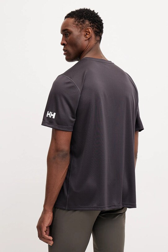 Abbigliamento Helly Hansen maglietta sportiva Tech 49584 nero