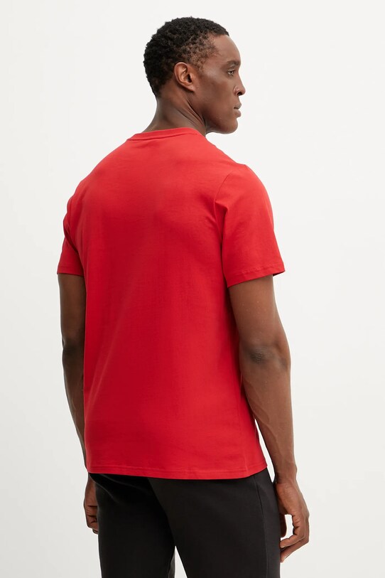 Odzież Helly Hansen t-shirt bawełniany HH LOGO 54596 czerwony
