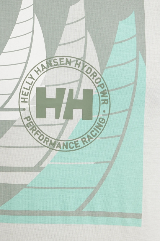 Спортна тениска Helly Hansen Race Graphic 34419 зелен