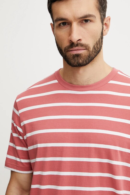 Bombažna kratka majica Helly Hansen NEWPORT roza 34494