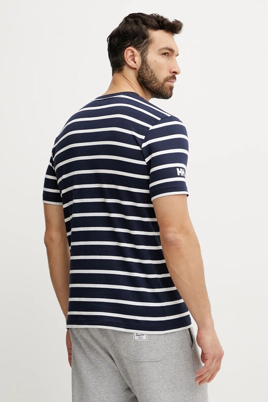 Одяг Бавовняна футболка Helly Hansen NEWPORT 34494 темно-синій